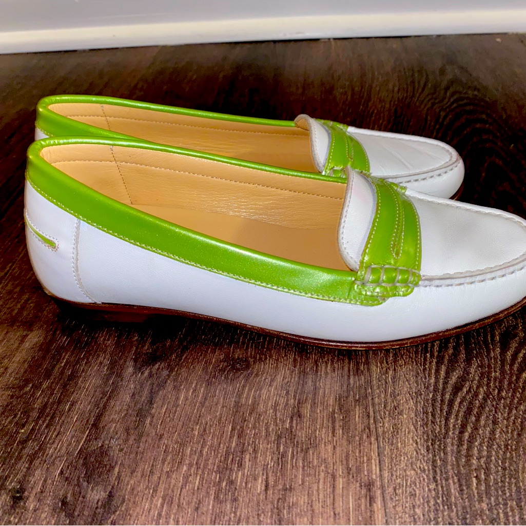 Size 35 Fine Italian Leather Testoni Brand Loafers
